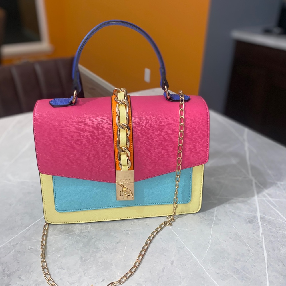 Aldo Satchel Bag with 2 straps!